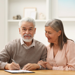 couple signing a will vs. trust document